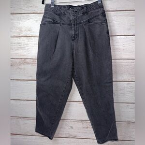 Wild Fable High Rise Ankle Jeans Women’s 10 Gray Tapered Fit Trendy Office